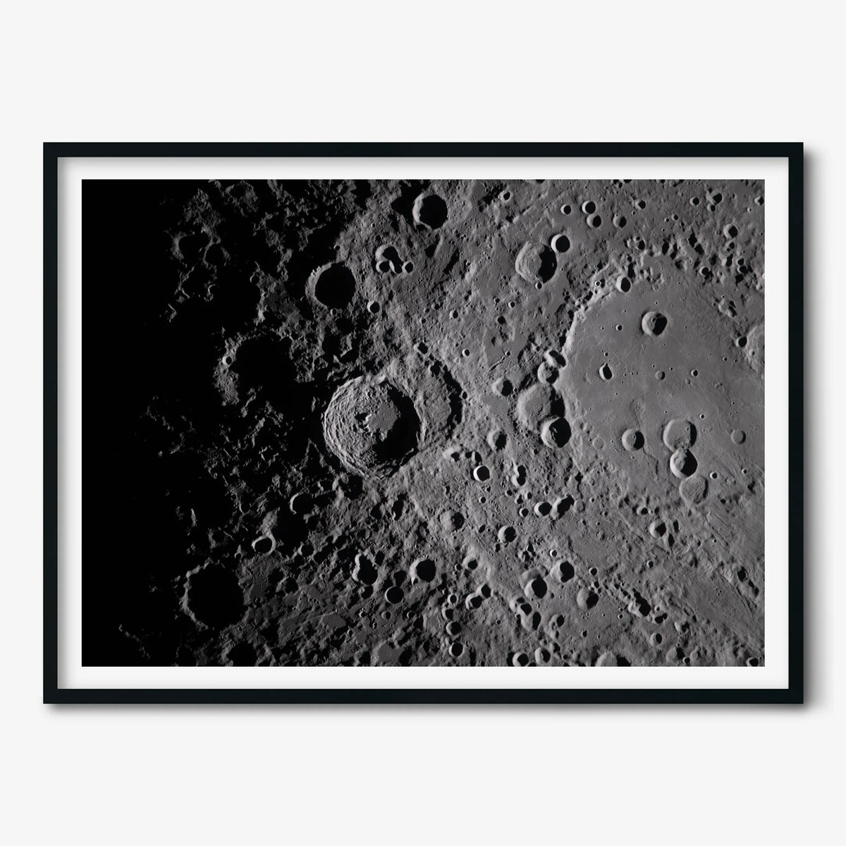 Shadows Across Vavilov Crater, Artemis II