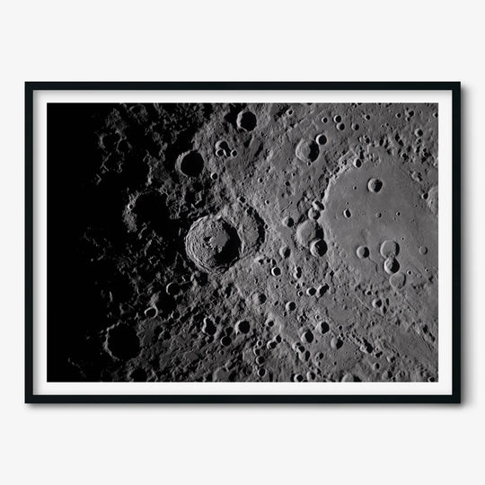 Shadows Across Vavilov Crater, Artemis II