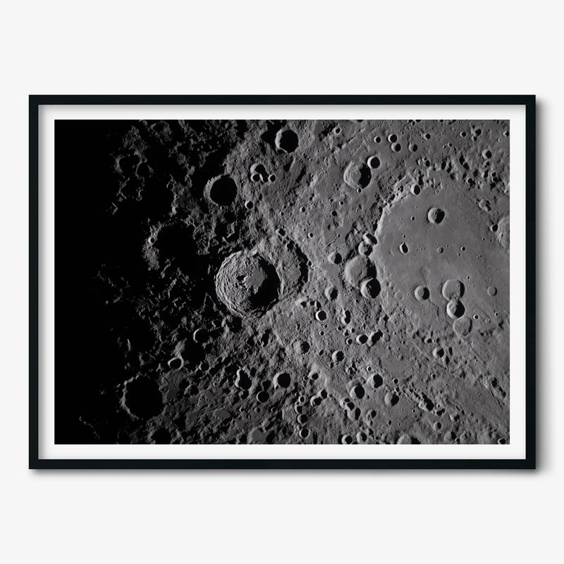 Shadows Across Vavilov Crater, Artemis II
