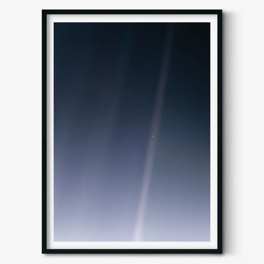 Pale Blue Dot Poster: Revisited (Remastered Version)