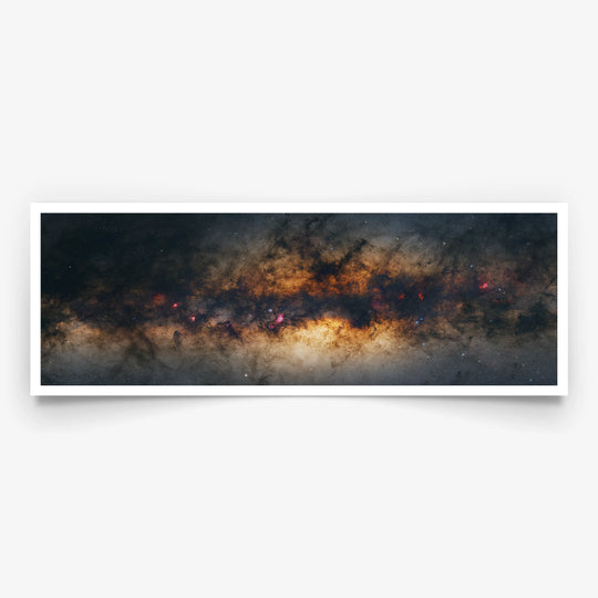 Galactic Center of Milky Way Poster (Gigapixel Panorama Series)