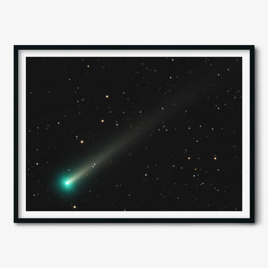 Lionel Majzik: Comet C/2021 A1 (Leonard) Poster