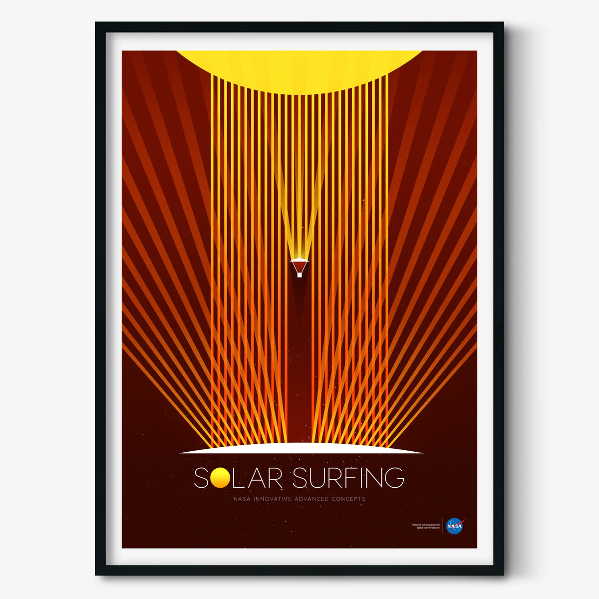NASA Solar Surfing Poster