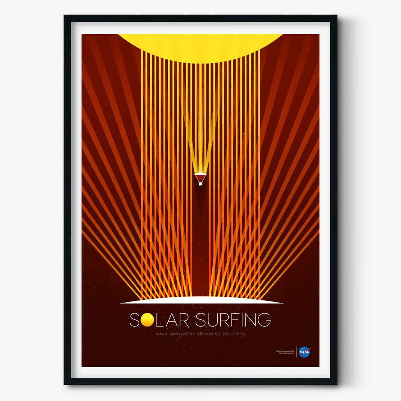 NASA Solar Surfing Poster