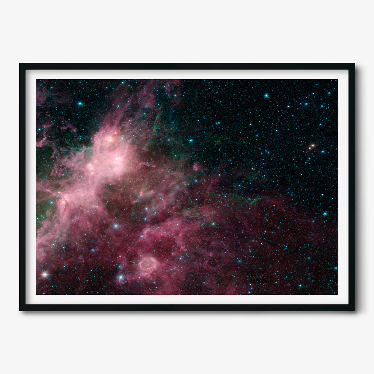 Life and Death Intermingled by Spitzer Space Telescope