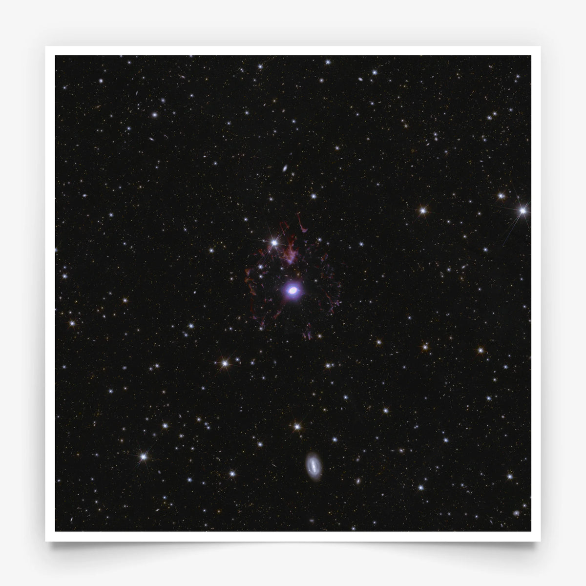 Euclid Telescope Poster: Cat's Eye Nebula