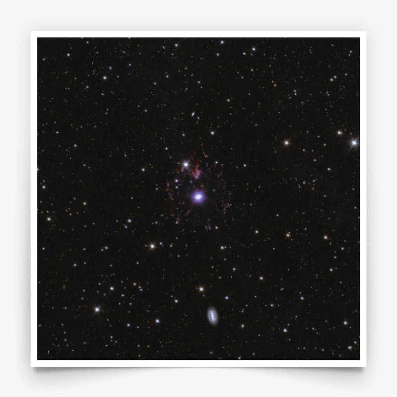 Euclid Telescope Poster: Cat's Eye Nebula