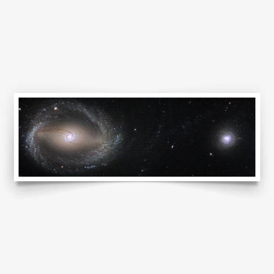 HST: NGC 1512 & NGC 1510 Panorama