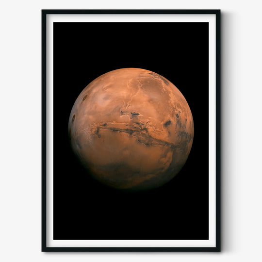 NASA Mars Valles Marineris Poster