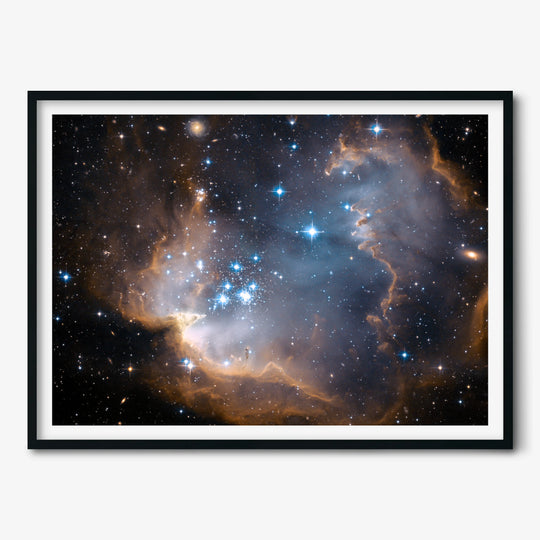 NGC 602 (Hubble View) Poster