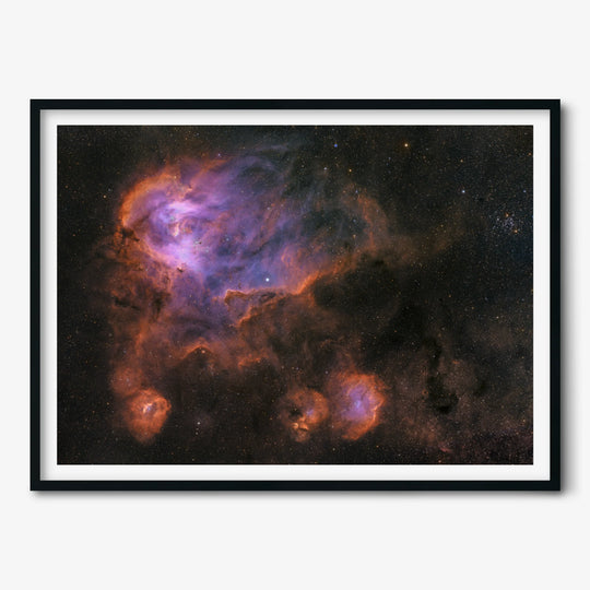 Stefan Lenz: The Running Chicken Nebula Poster