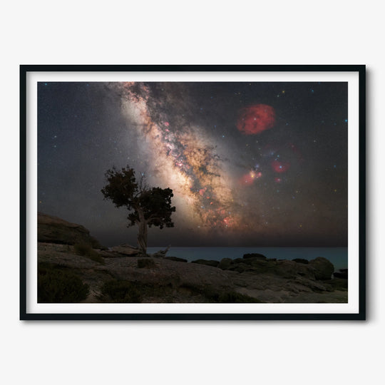 Łukasz Remkowicz: The Galactic Center Over the Libyan Sea