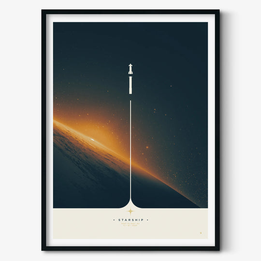 Justin Van Genderen: Starship Test Launch 2 (Dawn)