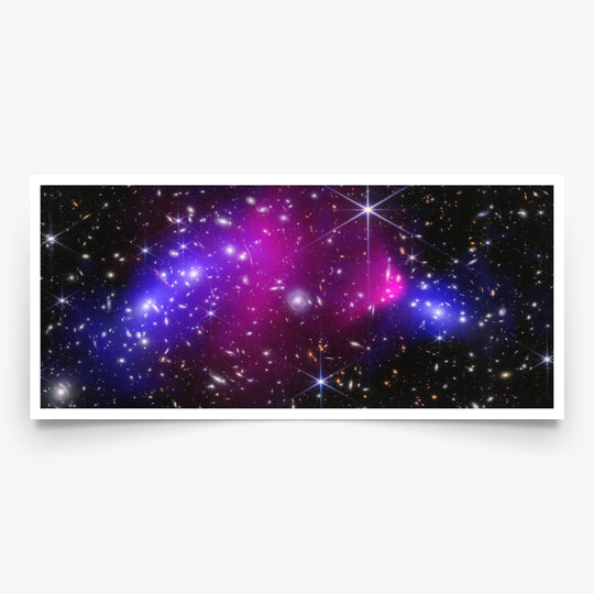 Bullet Cluster: Webb & Chandra