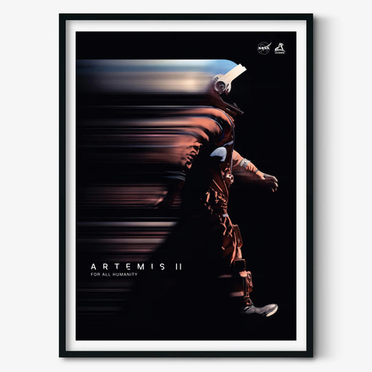 NASA Artemis II Poster: For All Humanity