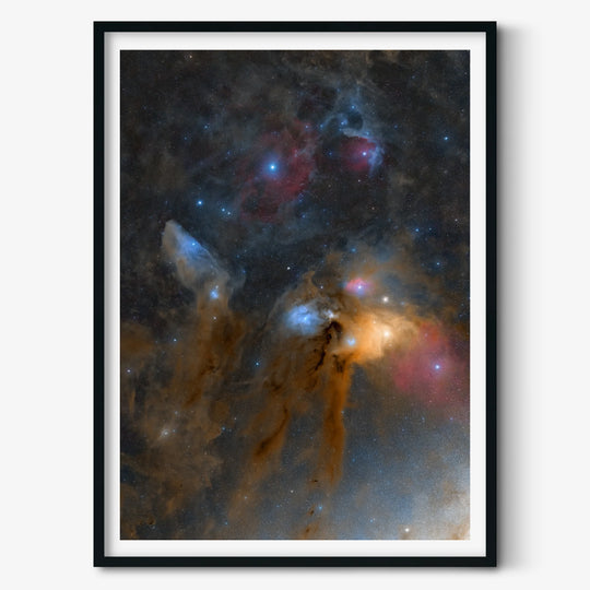 Rho Ophiuchi Cloud Complex - The Cosmic Kaleidoscope