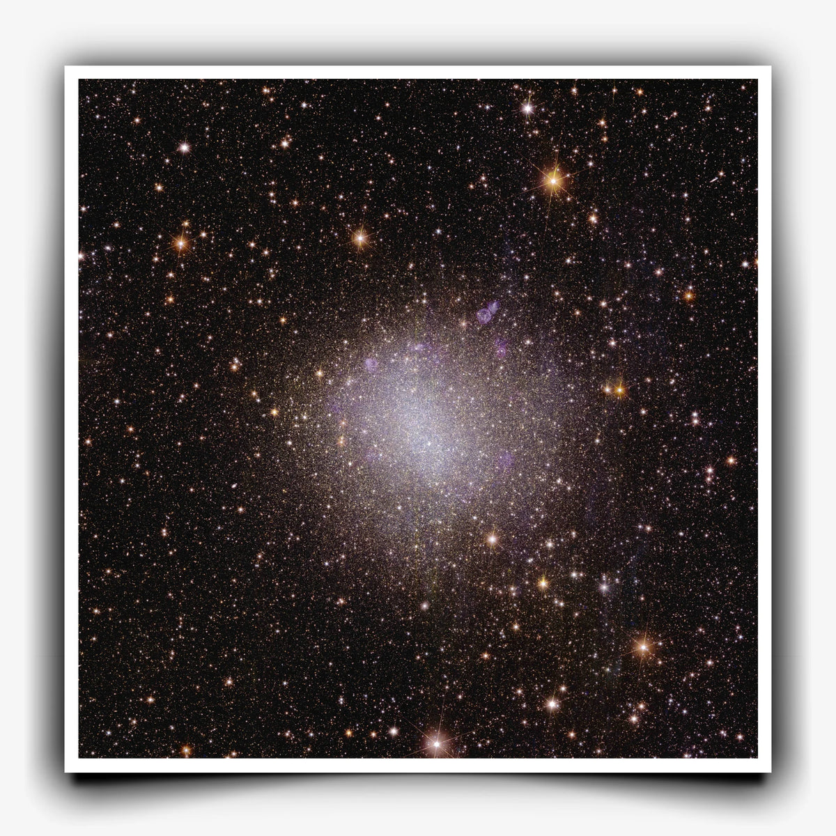 Euclid Telescope Poster: Irregular Galaxy 6822