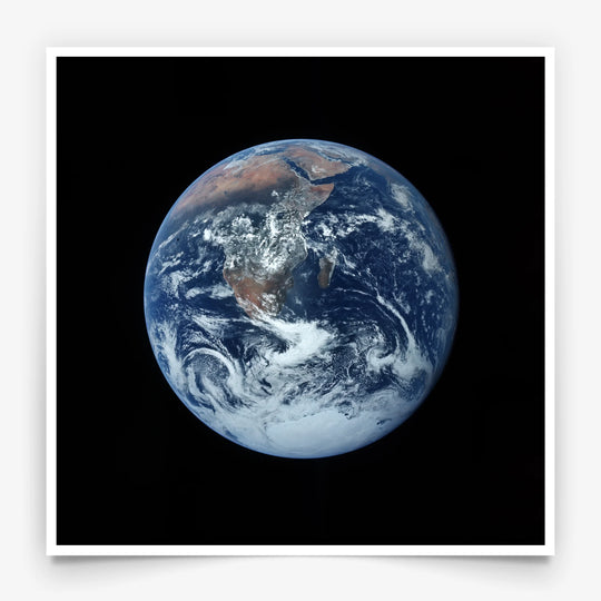 Apollo 17: The Blue Marble Poster
