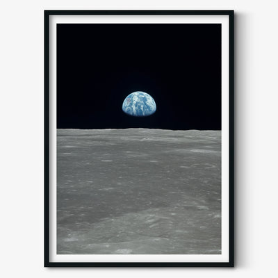 Apollo 11 Earthrise 69 Poster (Remastered Version)