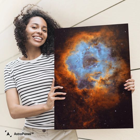 Rod Prazeres: Galactic Blossom - The Rosette Nebula Poster