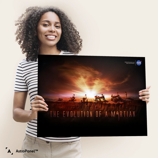 NASA Poster: The Evolution of Martian