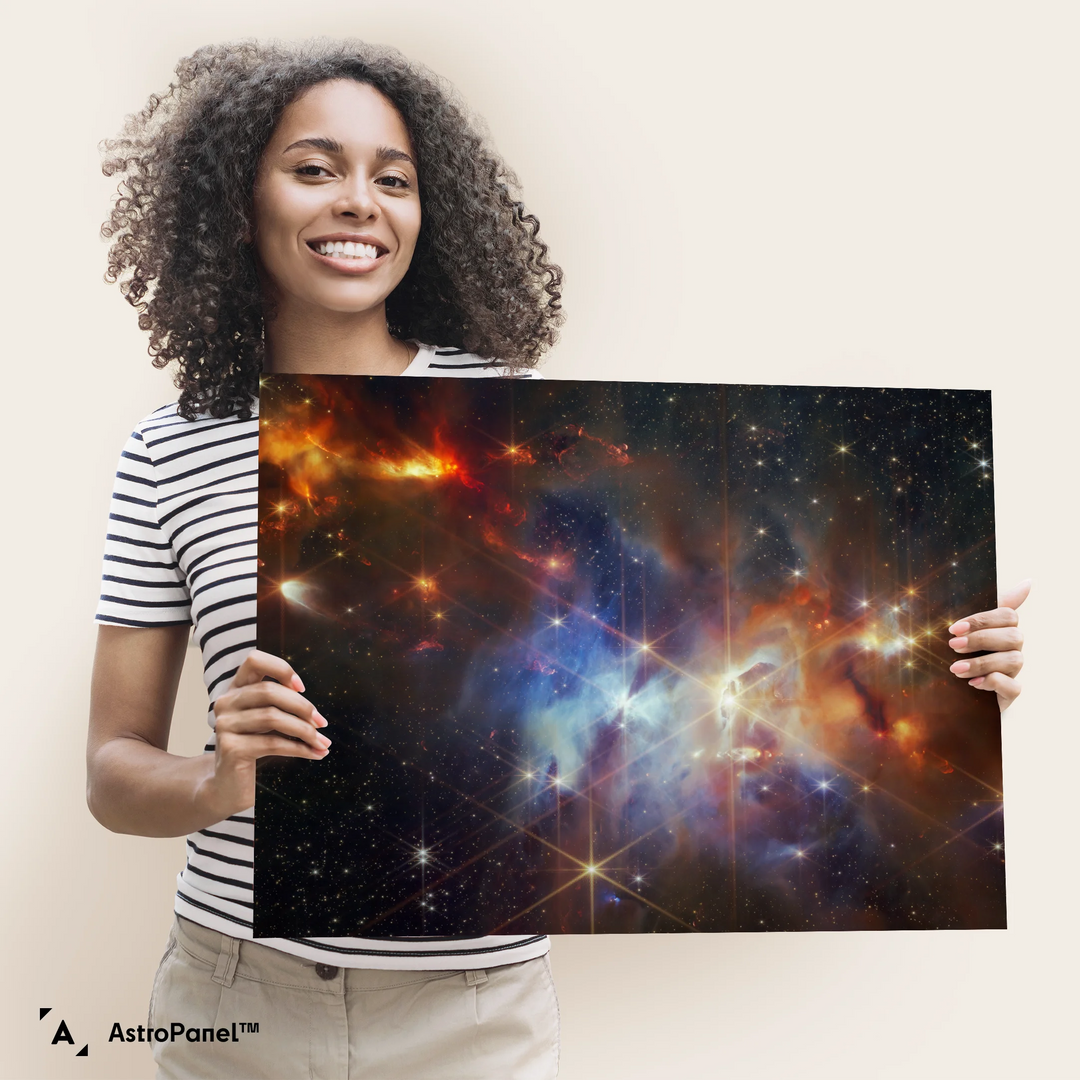 JWST: Serpens Nebula Poster