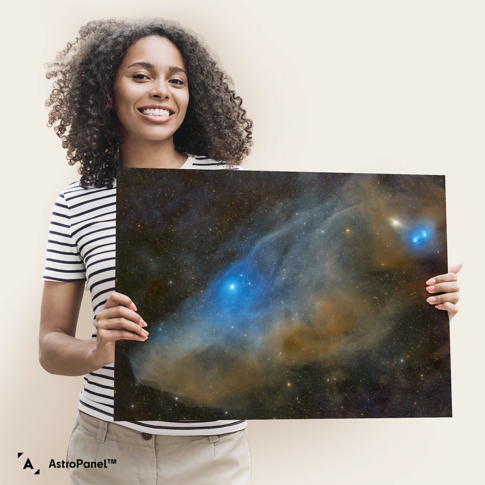 Stefan Lenz: The Blue Horsehead Nebula Poster