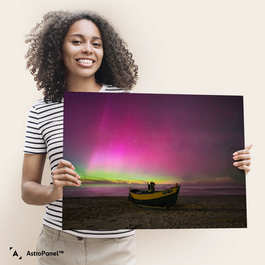 Marzena Rogozińska: Aurora Borealis over the Baltic Sea