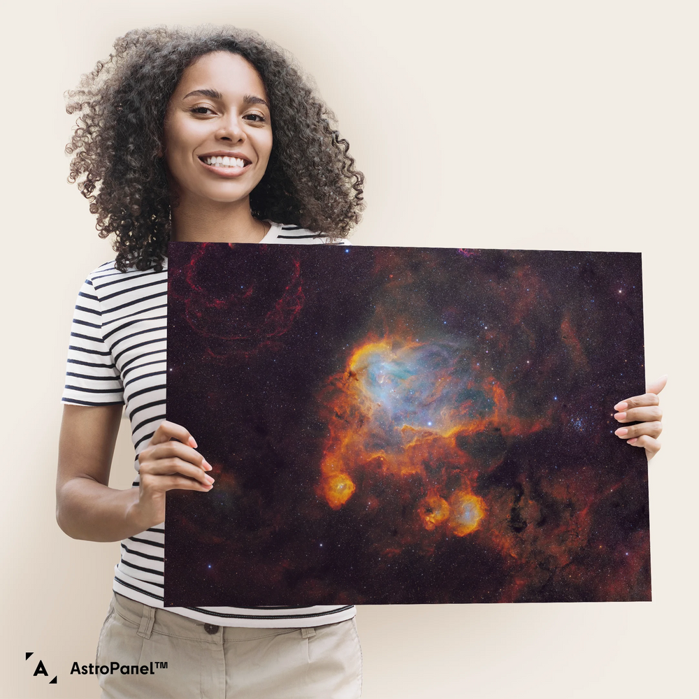 Rod Prazeres: The Lustrous Realms of the Running Chicken Nebula Poster