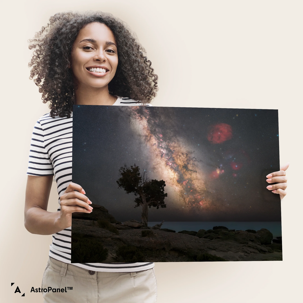 Łukasz Remkowicz: The Galactic Center Over the Libyan Sea