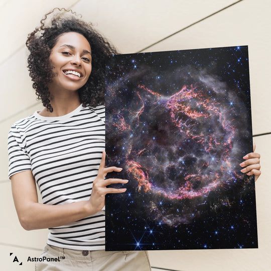 JWST: Cassiopeia A (NiRCam Image) Poster