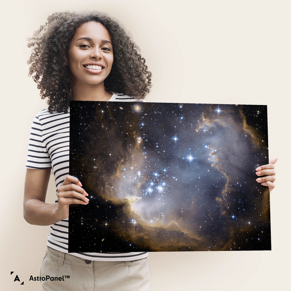 NGC 602 (Hubble View) Poster