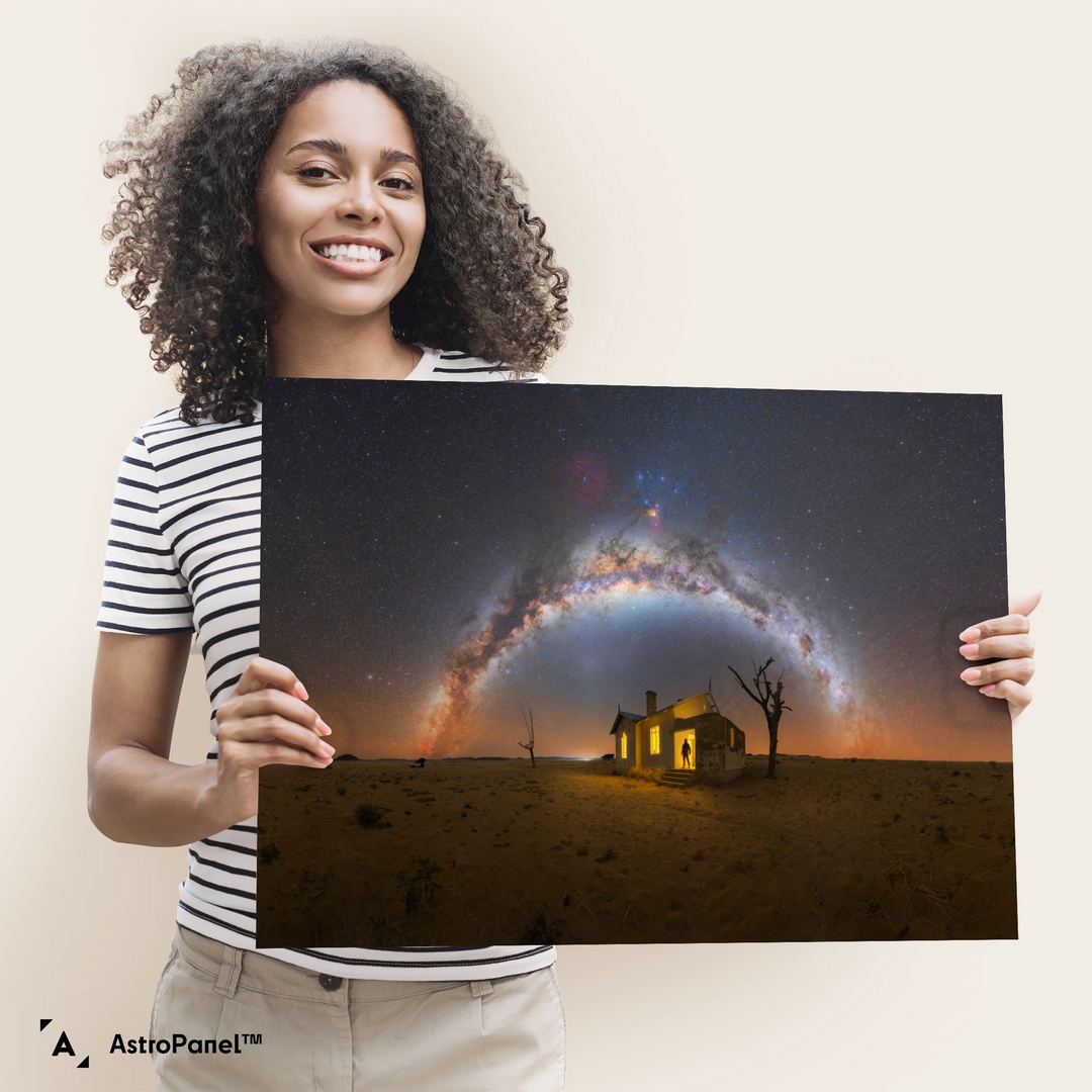 Matteo Strassera: Trainstop Under the Galaxy