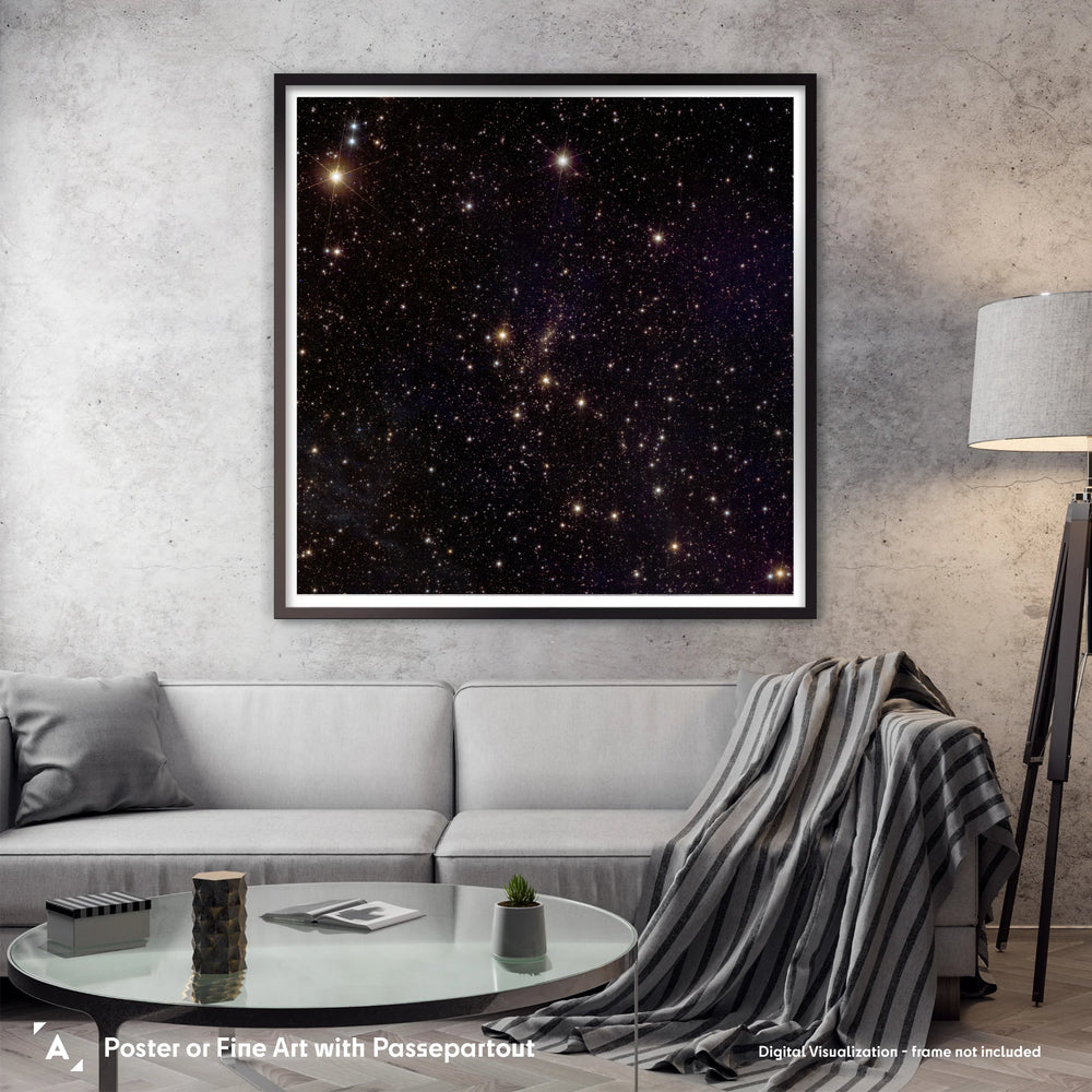 Euclid Telescope Poster: Galaxy Cluster Abell 2390