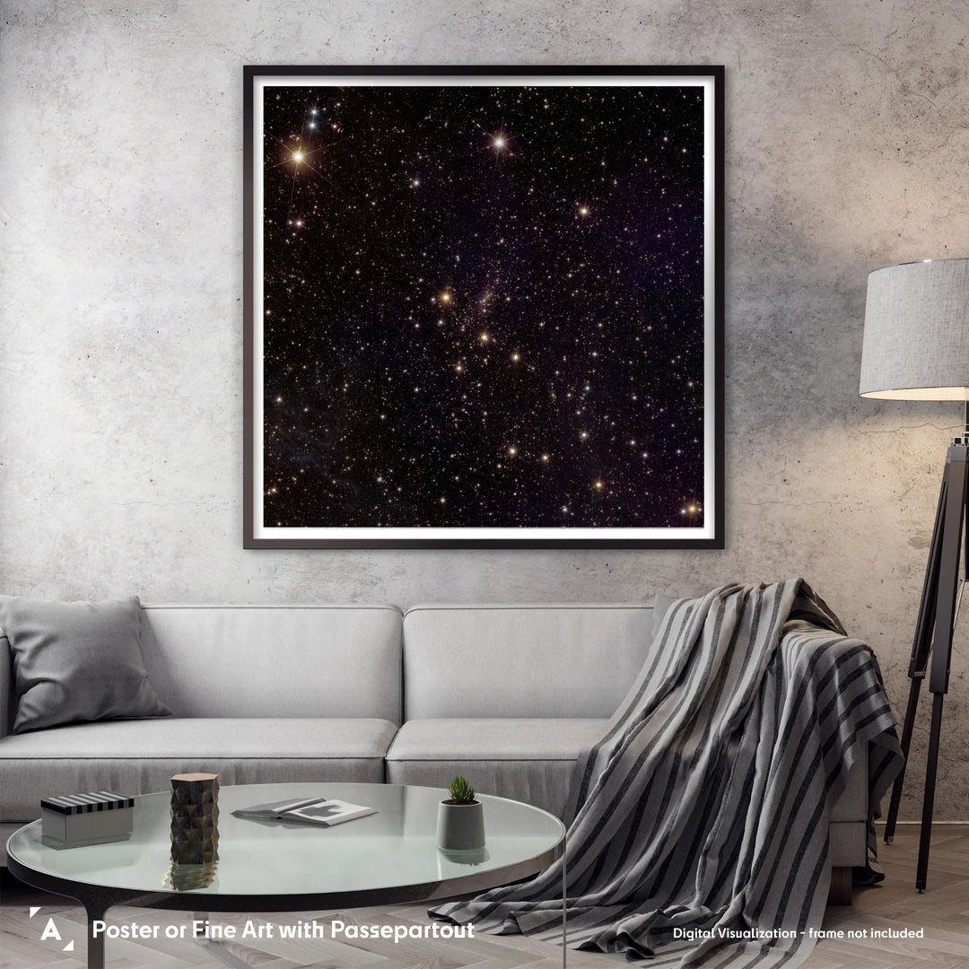 Euclid Telescope Poster: Galaxy Cluster Abell 2390