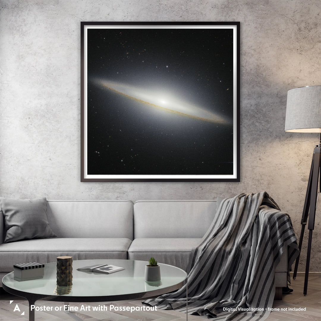 JWST: Sombrero Galaxy (NIRCam image)