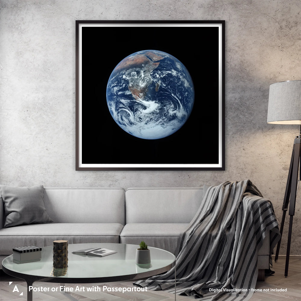 Apollo 17: The Blue Marble Poster