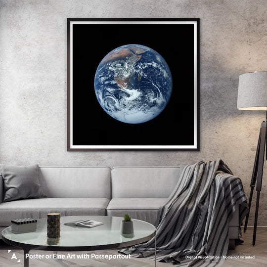 Apollo 17: The Blue Marble Poster