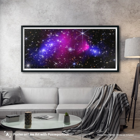 Bullet Cluster: Webb & Chandra