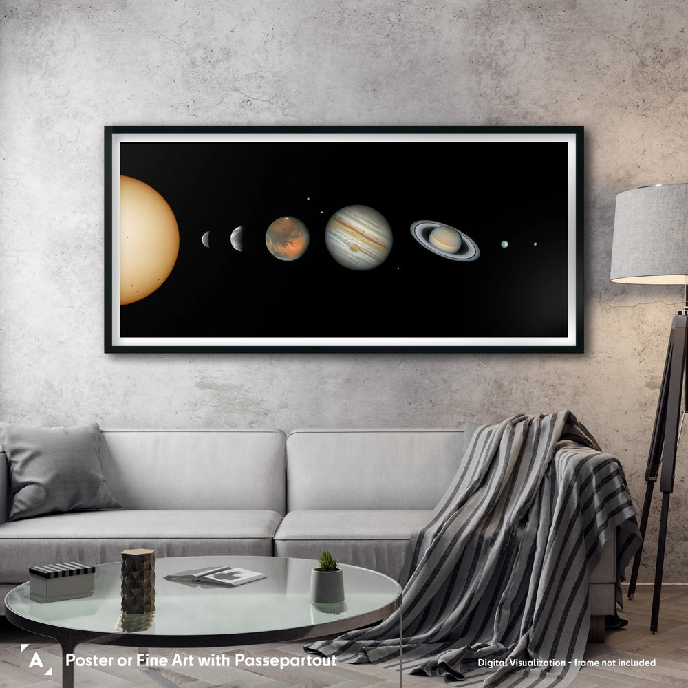 Damian Peach: Solar System Poster