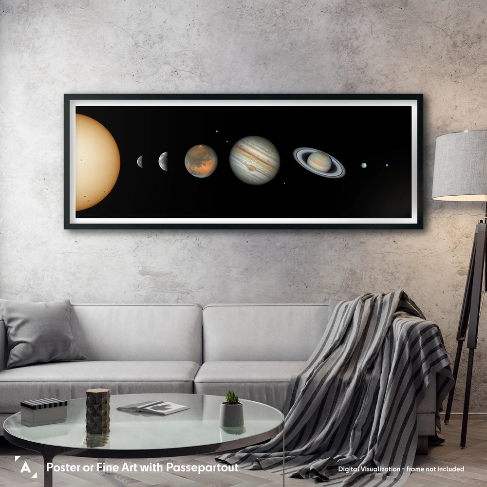 Damian Peach: Solar System Poster