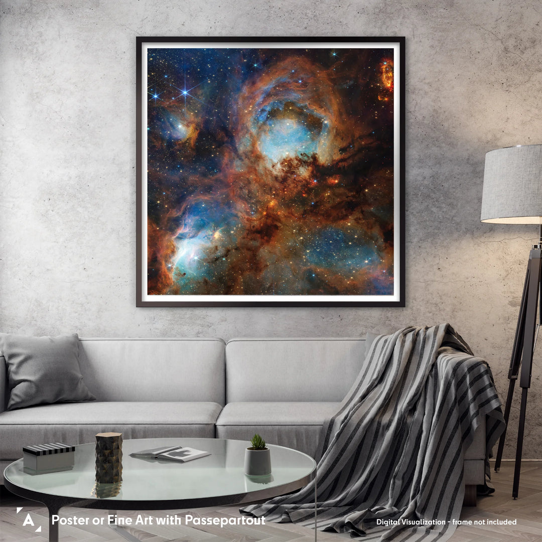 JWST: Cat’s Paw Nebula