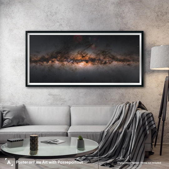 The Heart of the Milky Way - Gaia Gigapixel Panorama