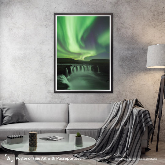 Marcin Zajac: Aurora In Iceland Poster