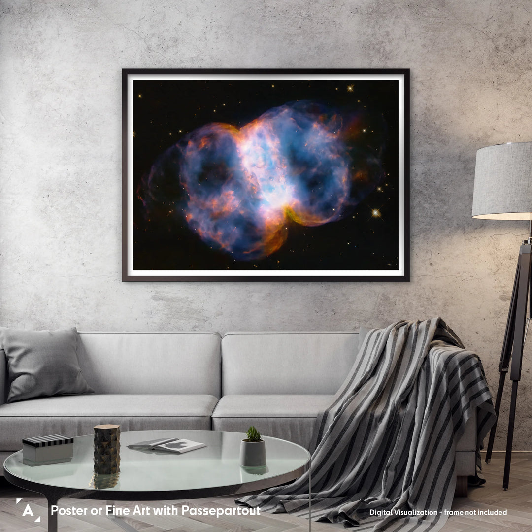 HST: Little Dumbell Nebula Poster