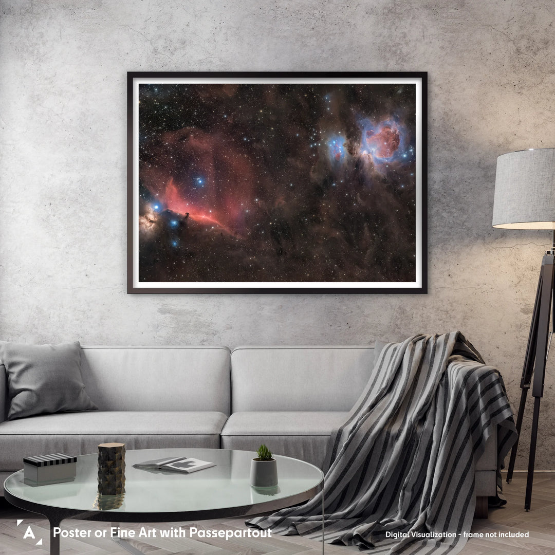 Stefan Lenz: The Horsehead & Orion Nebula Poster