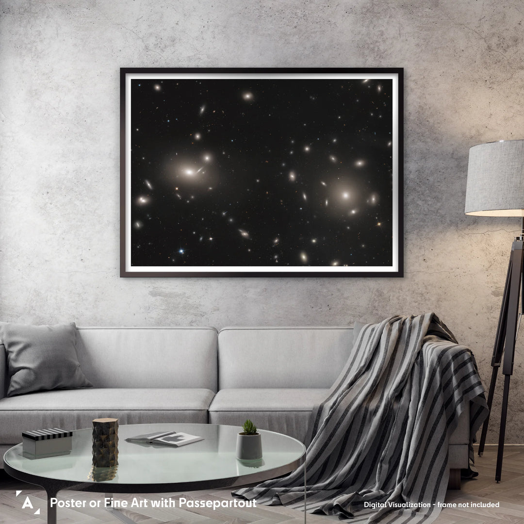 HST: Coma Galaxy Cluster Poster