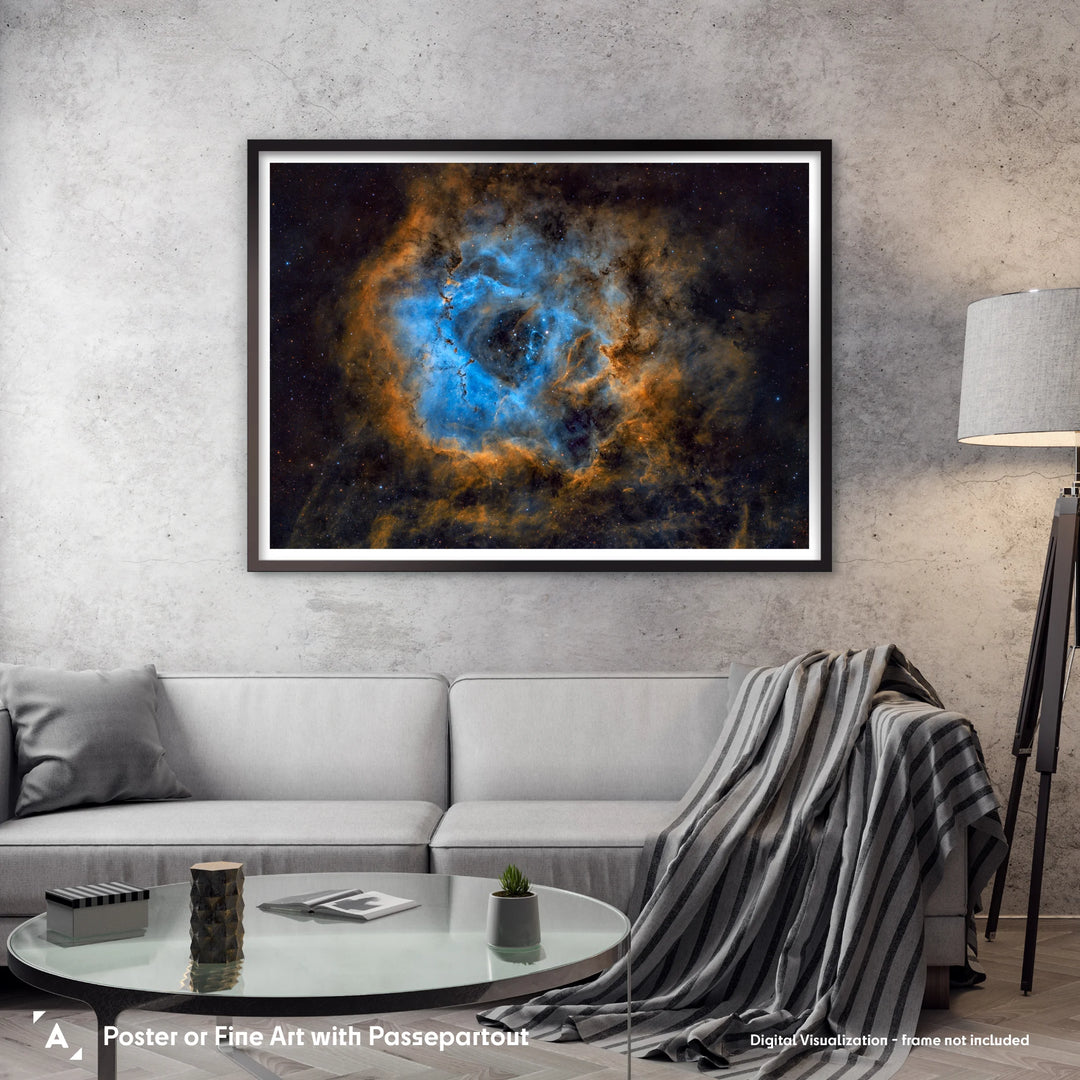 Stefan Lenz: The Rosette Nebula Poster