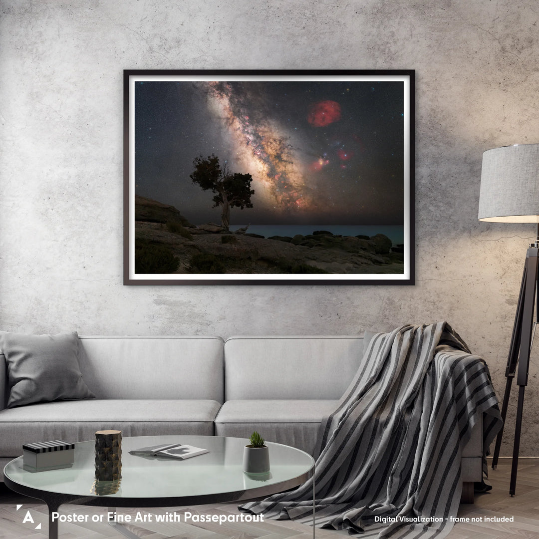 Łukasz Remkowicz: The Galactic Center Over the Libyan Sea