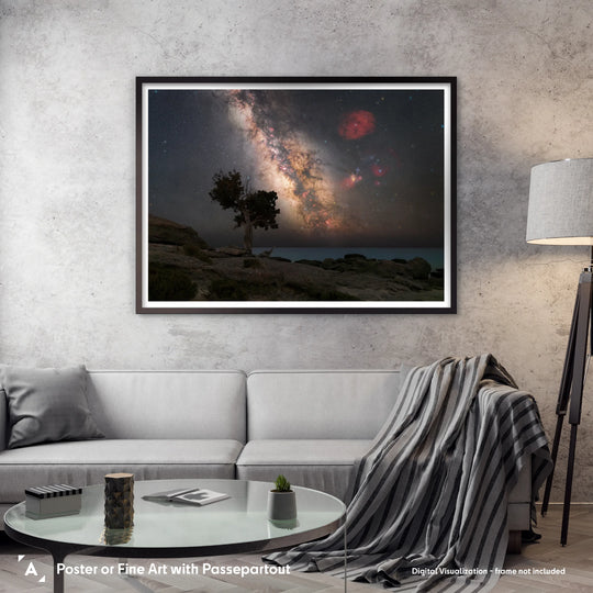 Łukasz Remkowicz: The Galactic Center Over the Libyan Sea